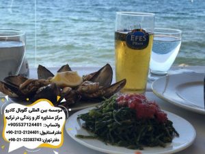 گردش در استانبول غذای دریایی در استانبول